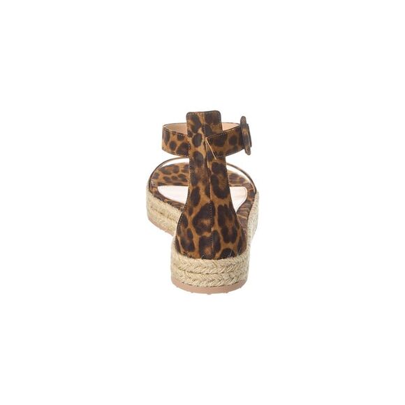 Gianvito Rossi Suede Platform Sandal, Brown